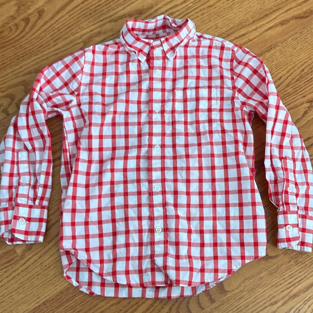 Crewcuts Boys Button Down Shirt 6-7